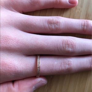 14k rose gold ring